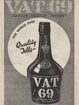 1936 VAT 69 Scotch Whisky - vintage ad