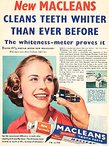 1955 Macleans Toothpaste